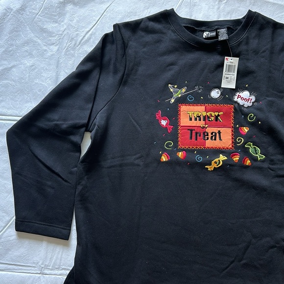 Holiday Editions Halloween Sweatshirt Size 2X - Picture 2 of 5